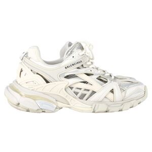 Balenciaga Track.2 Sneakers in White and Grey Polyurethane